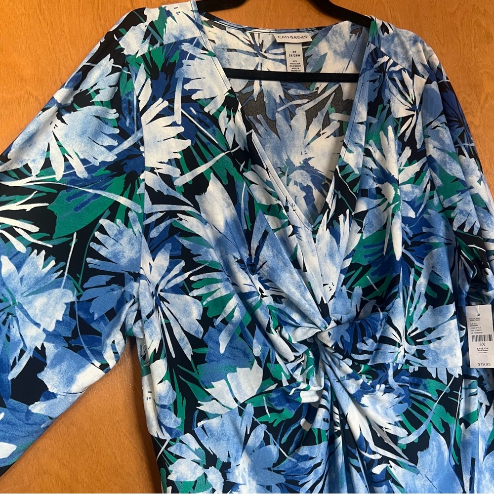 Brand New Catherine’s Garden Walk Twist Knot Maxi Dress - Picture 10 of 13